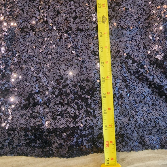 Blue Sequin Dress - Picture 7 of 7